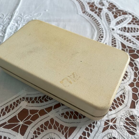 Vintage Necklace & Earrings Set Aurora Borealis Jay Kel Sterling Silver Wedding - Picture 14 of 14